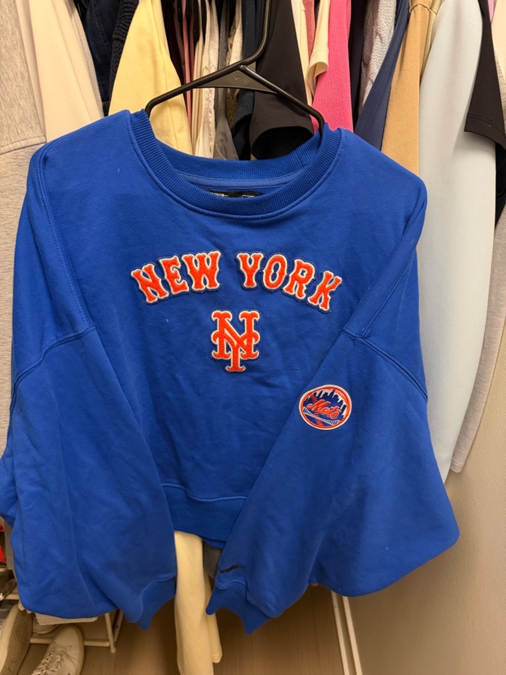 New York Crewneck Sweatshirt - Blue